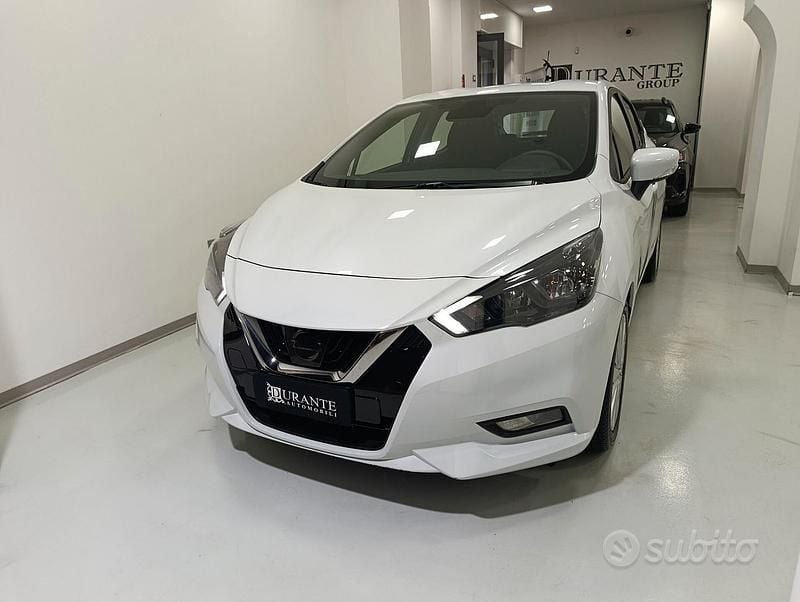 Usata Nissan Micra Acenta 92 CV (67 kW) 2023 Bianco Utilitaria