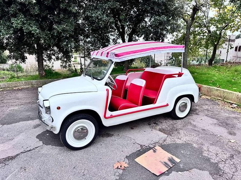 Usata Fiat 600D 29 CV (21 kW) 1967 Bianco Cabrio