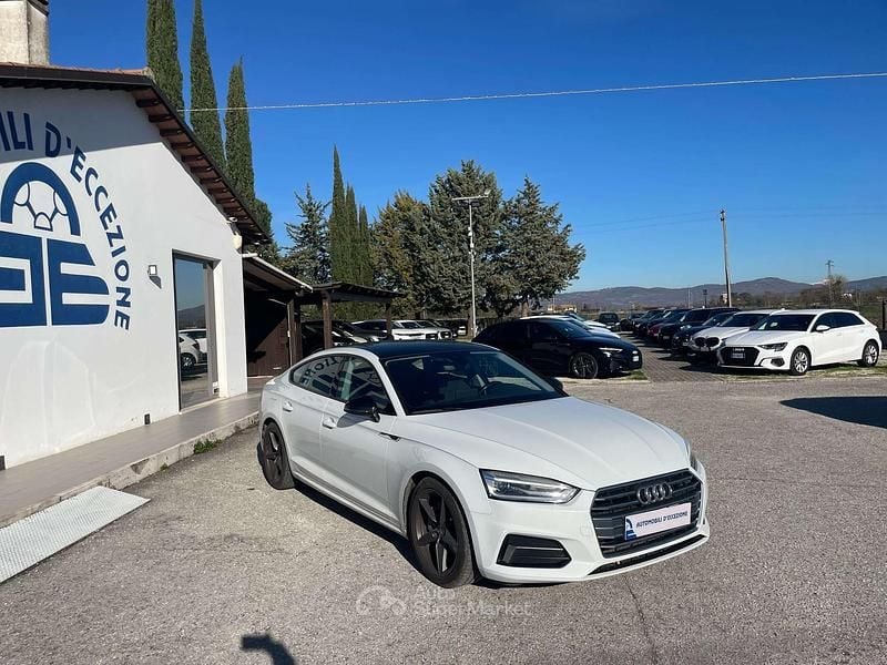 Usata Audi A5 Sportback Business 190 CV (139 kW) 2017 Bianco Utilitaria