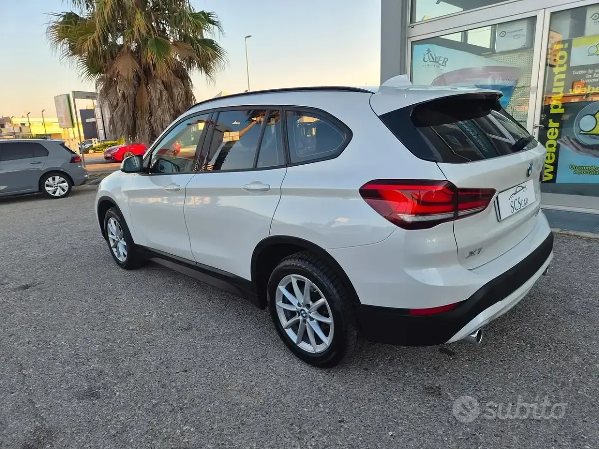 Usata BMW X1 Advantage 150 CV (110 kW) 2021 Bianco SUV