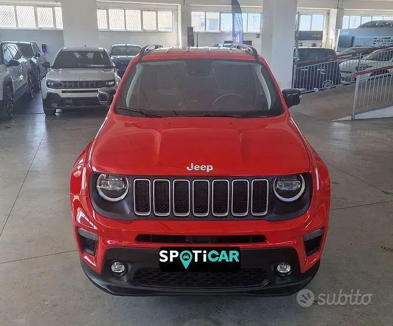 Usata Jeep Renegade Limited 131 CV (96 kW) 2024 Rosso SUV