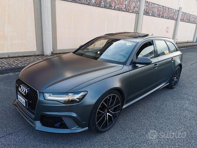 Usata Audi RS6 Performance 605 CV (444 kW) 2018 Grigio Station wagon