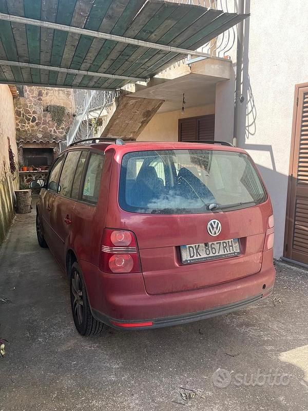 Usata VW Touran 140 CV (102 kW) 2006 Rosso Monovolume