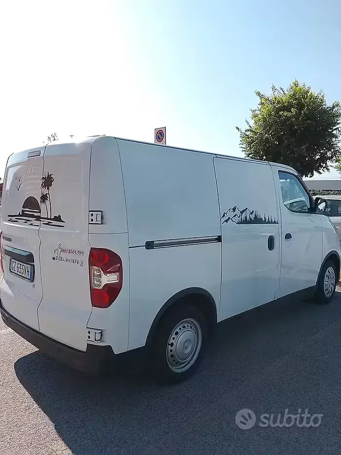 Usata Maxus eDeliver 3 50 kW (68 CV) 2025 Bianco Furgone