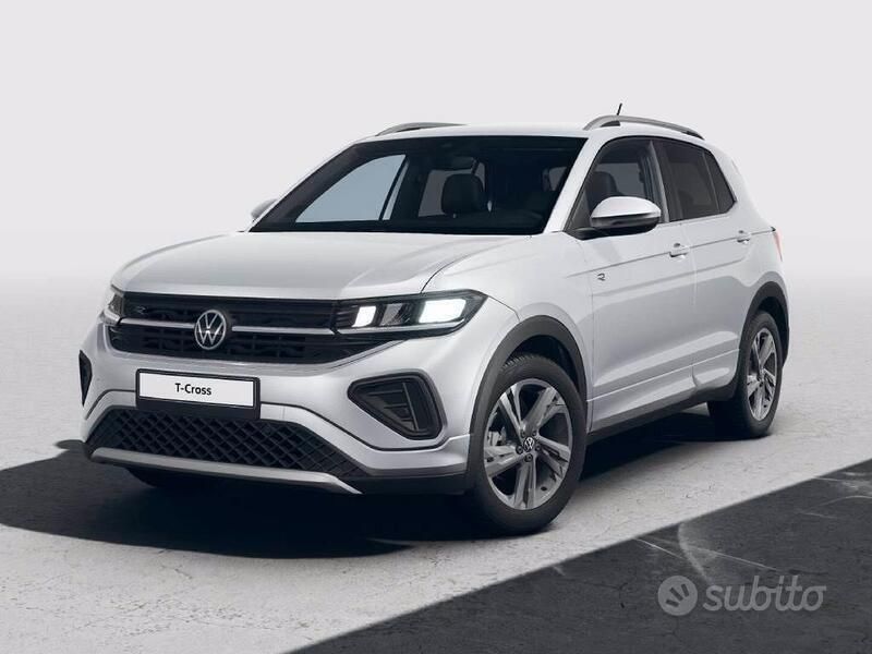 Bianco Usata 2024 VW T-Cross SUV | 25.000 € (Molto cara) - Immagine 1/1