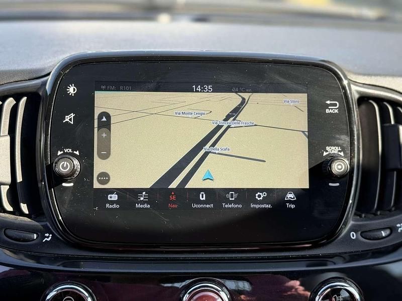 Usata Fiat 500 69 CV (50 kW) 2022 Nero Utilitaria