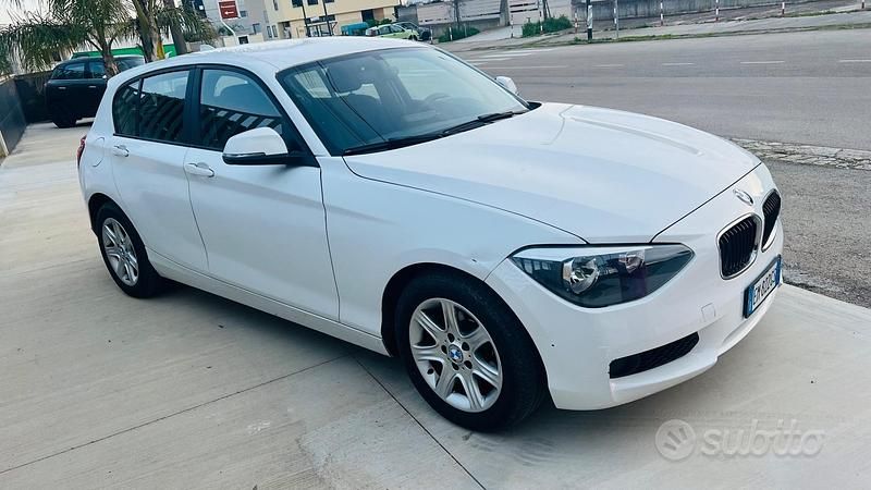 Usata BMW 116 116 CV (85 kW) 2012 Bianco Utilitaria