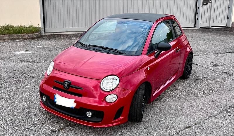 Usata Abarth 500C Custom 140 CV (102 kW) 2016 Rosso Cabrio