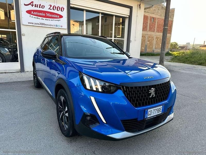 Brugt Peugeot 2008 GT-line 102 HK (75 kW) 2020 Blå SUV