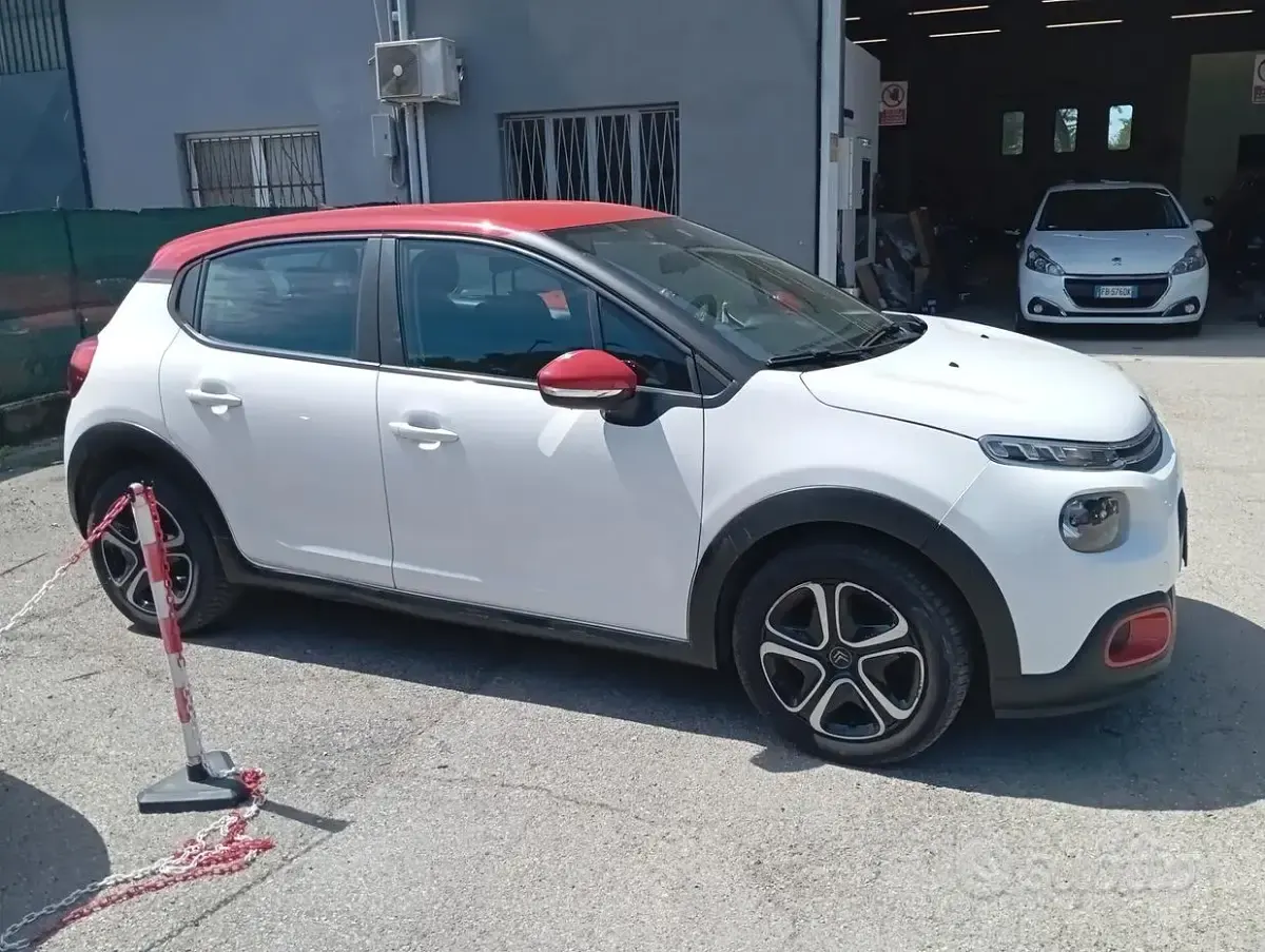 Usata Citroën C3 PureTech 82 CV (60 kW) 2019 Bianco Utilitaria