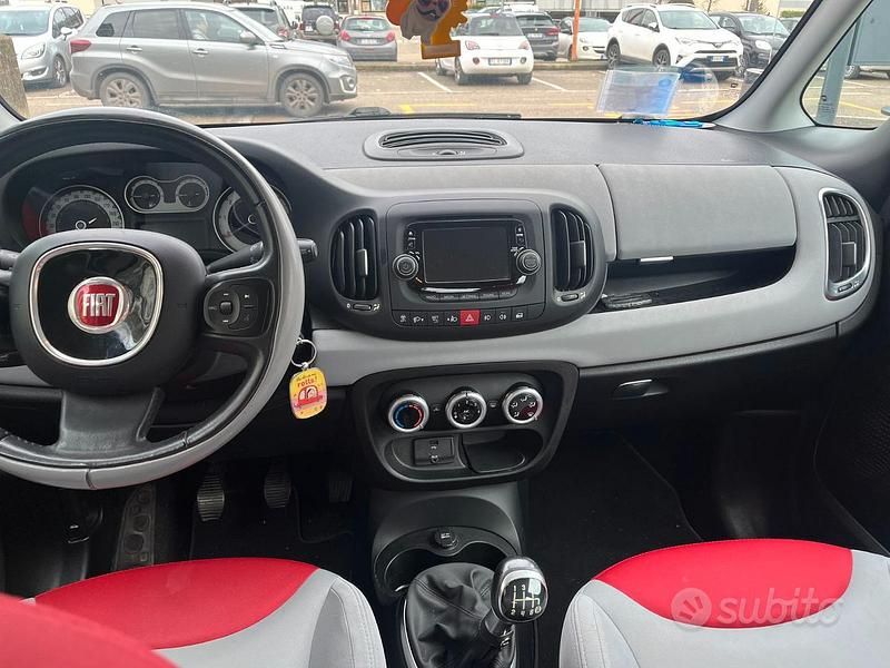 Usata Fiat 500L Easy 95 CV (69 kW) 2014 Bianco Monovolume