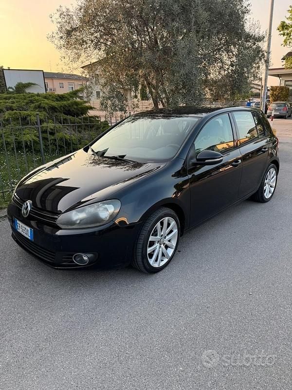 Usata VW Golf VII 2013 Nero Berlina