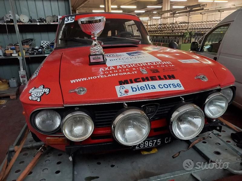 Usata Lancia Fulvia 1970 Rosso
