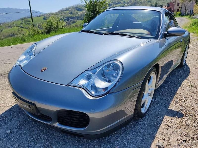 Usata Porsche 996 345 CV (253 kW) 2002 Grigio Coupé