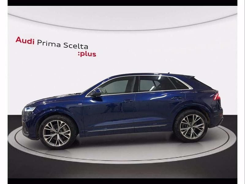 Usata Audi Q8 Sport 286 CV (210 kW) 2022 Blu navarra met SUV