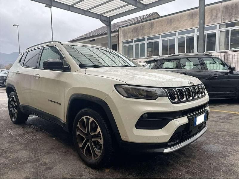 Bianco Usata 2024 Jeep Compass Limited SUV | 24.900 € (Ottimo prezzo) - Immagine 1/4