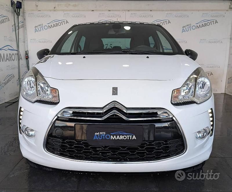 Usata Citroën DS3 Chic 70 CV (51 kW) 2012 Bianco Berlina
