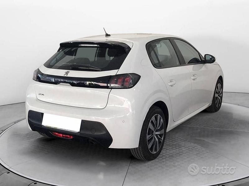 Usata Peugeot 208 Allure 101 CV (74 kW) 2020 Bianco Utilitaria