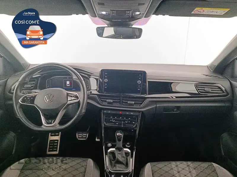Usata VW T-Roc R-line Plus 150 CV (110 kW) 2025 Pure white nero SUV