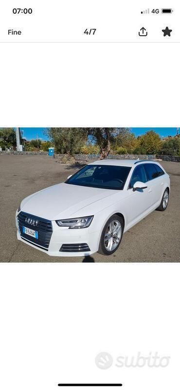 Usata Audi A4 S-Line 190 CV (139 kW) 2015 Bianco Station wagon