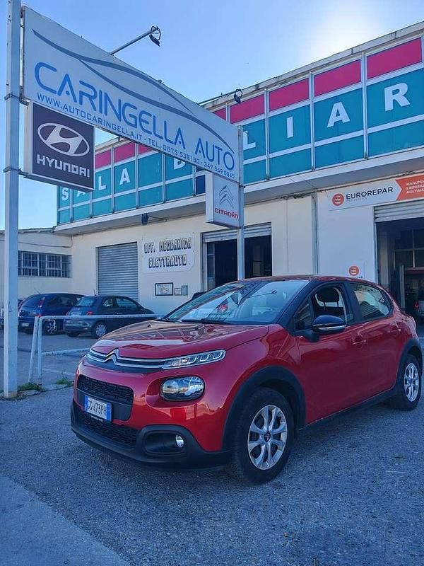 Usata Citroën C3 Feel 82 CV (60 kW) 2018 Rosso Berlina
