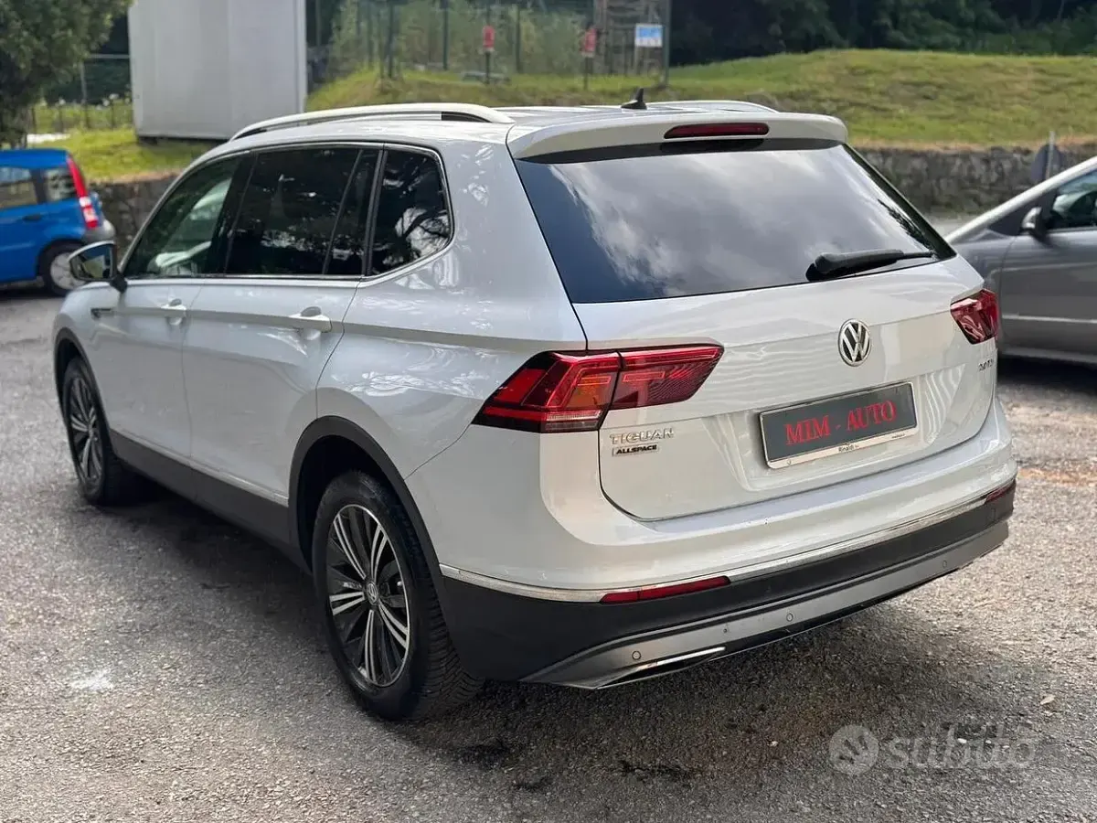 Usata VW Tiguan Advance 150 CV (110 kW) 2018 Bianco SUV