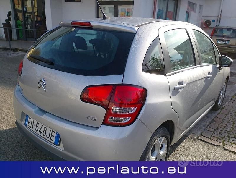 Usata Citroën C3 Seduction 60 CV (44 kW) 2012 Grigio Berlina