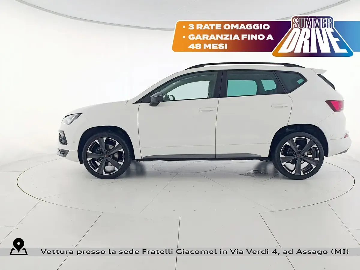 Usata Cupra Ateca 150 CV (110 kW) 2023 9p bianco 'bila' SUV