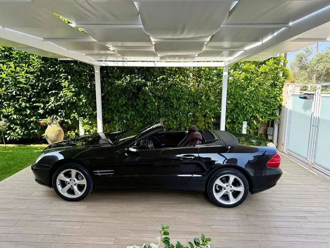 Käytetty Mercedes SL500 306 HP (225 kW) 2004 Musta Avoauto