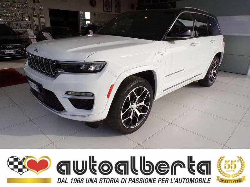 Usata Jeep Grand Cherokee Summit 272 CV (200 kW) 2024 Bright white / tetto nero SUV