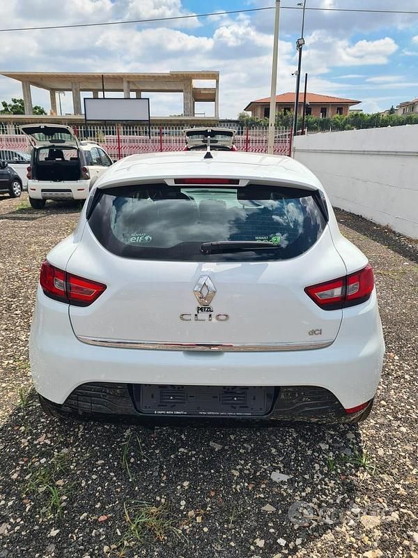 Usata Renault Clio IV 90 CV (66 kW) 2013 Bianco Berlina