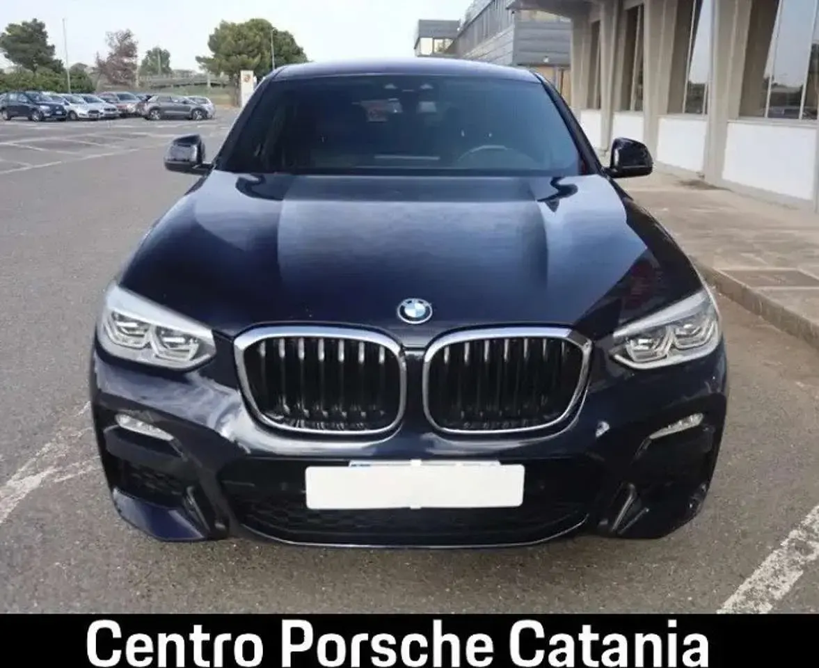 Usata BMW X4 M Sport 231 CV (169 kW) 2019 Blu/azzurro SUV