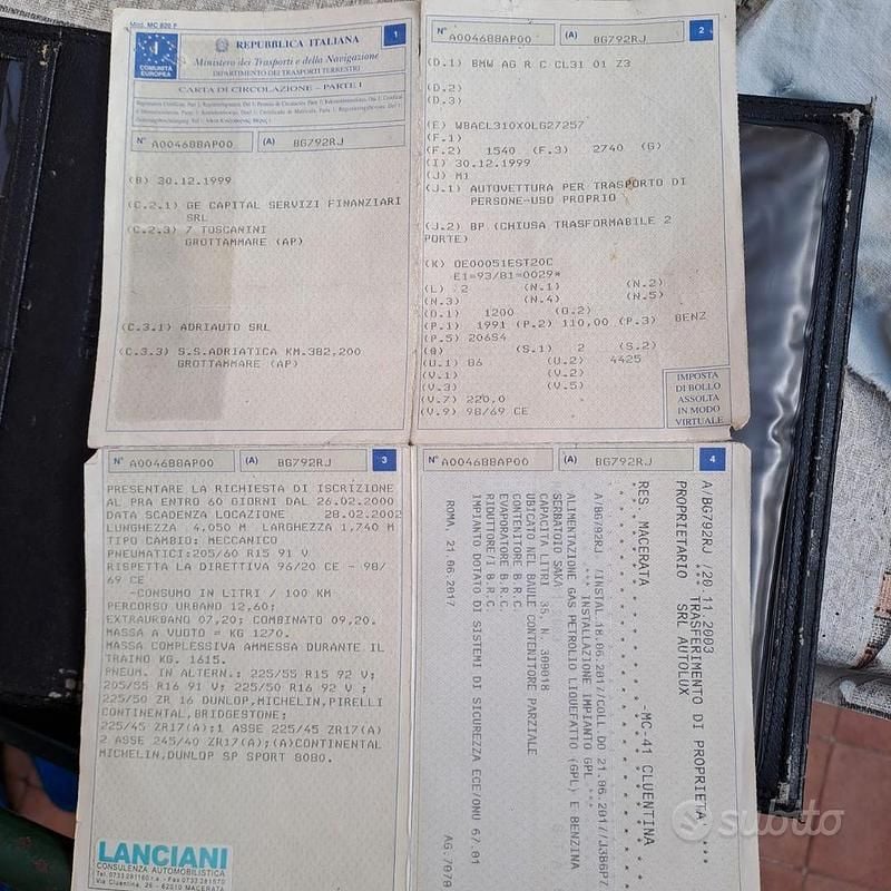 Usata BMW Z3 1999 Grigio Coupé