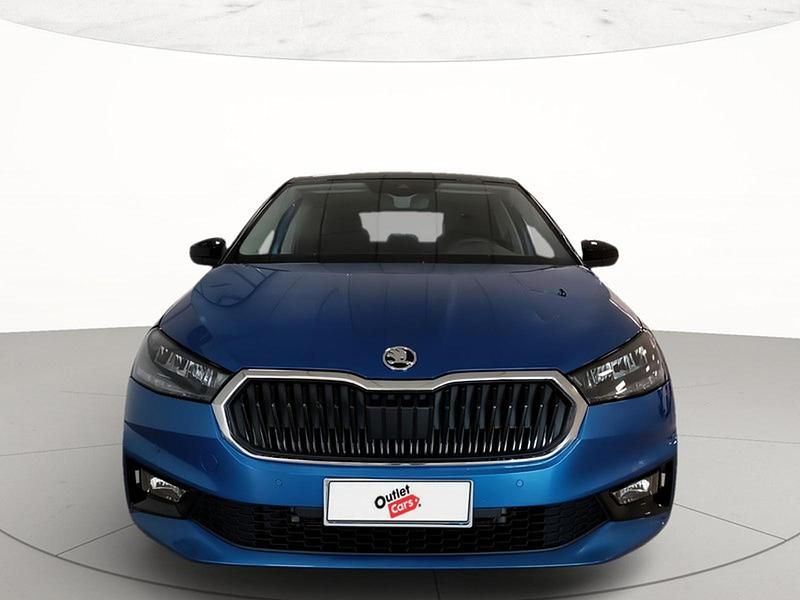 Usata Skoda Fabia 80 CV (58 kW) 2025 Blu race metallizzato nero tulipano perlato Utilitaria