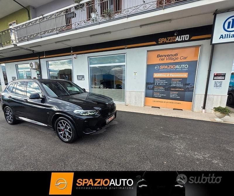 Usata BMW X3 M Sport 190 CV (139 kW) 2022 Nero SUV