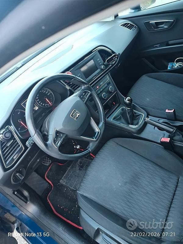 Usata Seat Leon 2016 Blu Station wagon