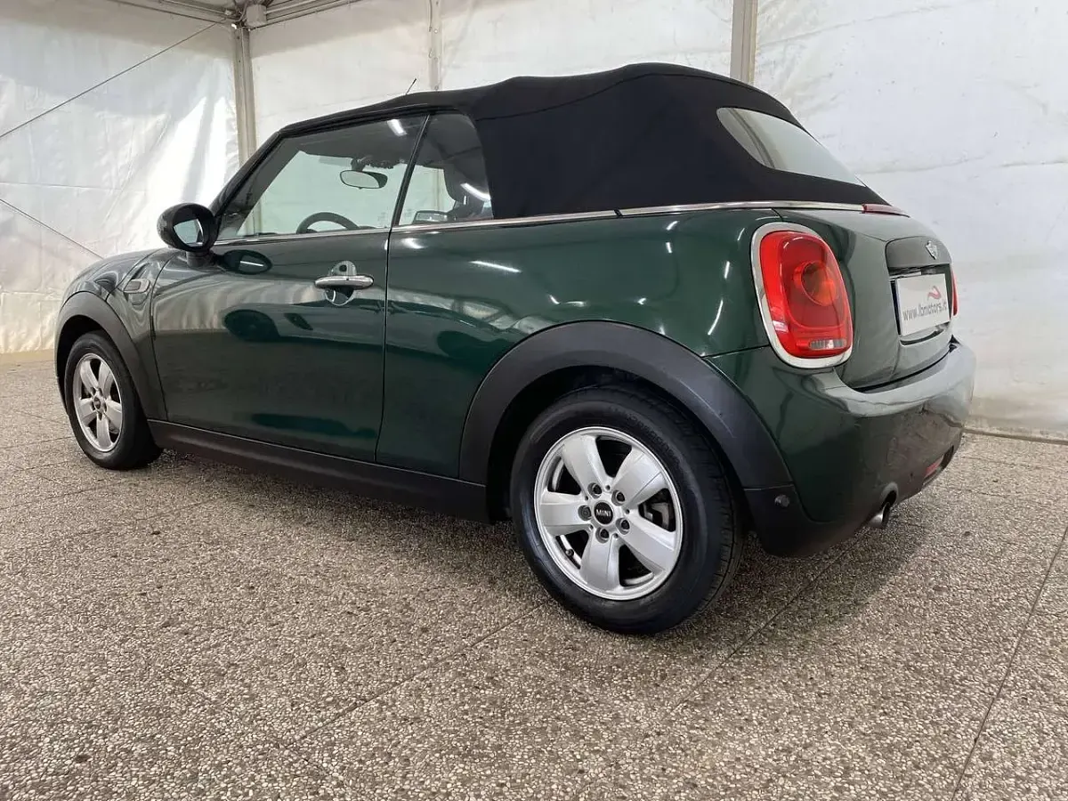Usata Mini One Cabriolet 102 CV (75 kW) 2017 Verde Cabrio