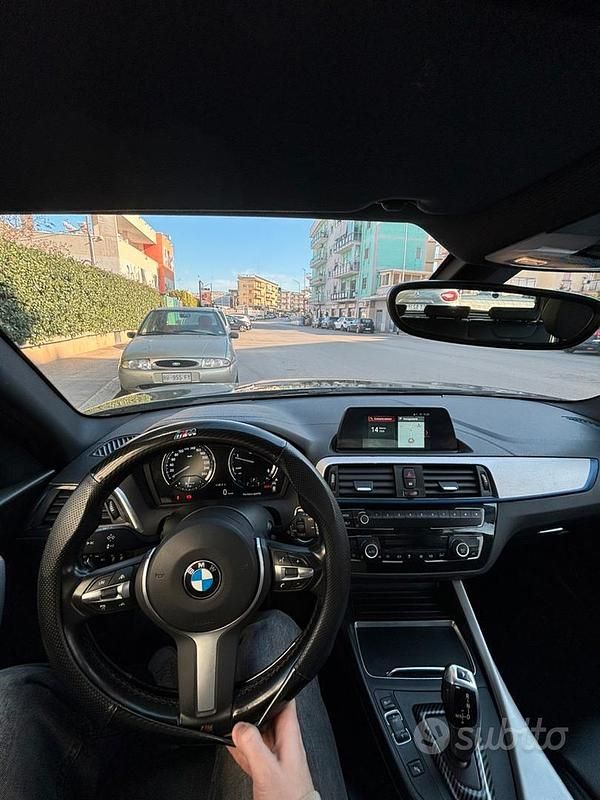 Usata BMW 118 M Sport 150 CV (110 kW) 2018 Nero Utilitaria
