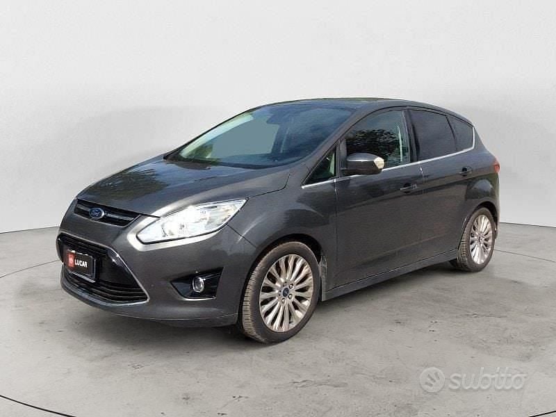 Grigio Usata 2015 Ford C-MAX Monovolume | 7150 € (Buon prezzo) - Immagine 1/4