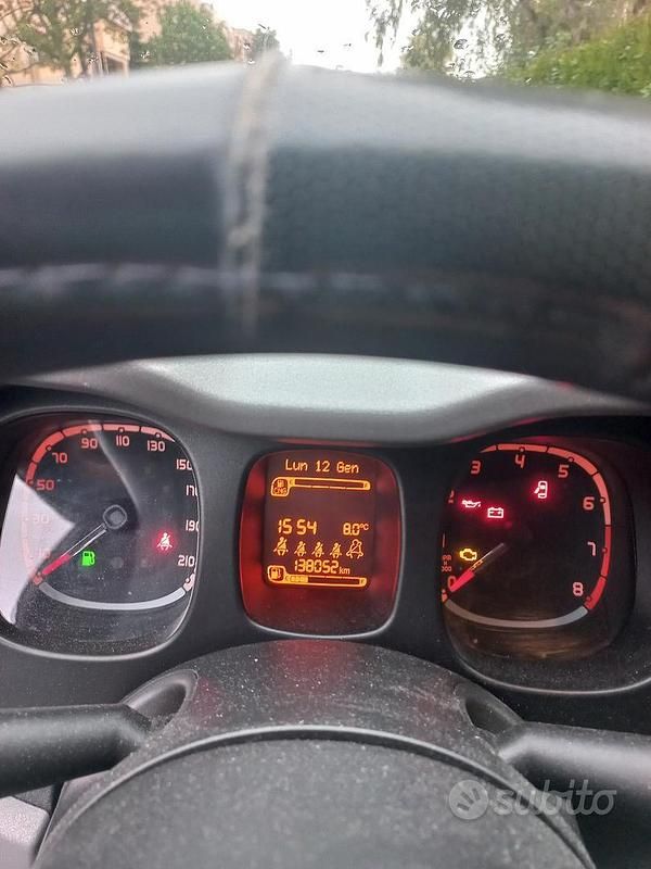 Usata Fiat Panda 85 CV (62 kW) 2015 Nero Utilitaria