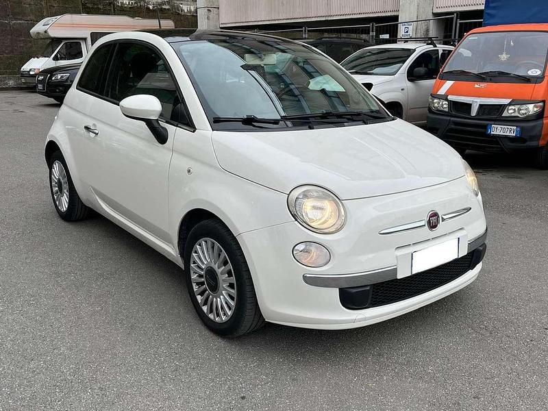 Usata Fiat 500 Lounge 95 CV (69 kW) 2013 Bianco Utilitaria