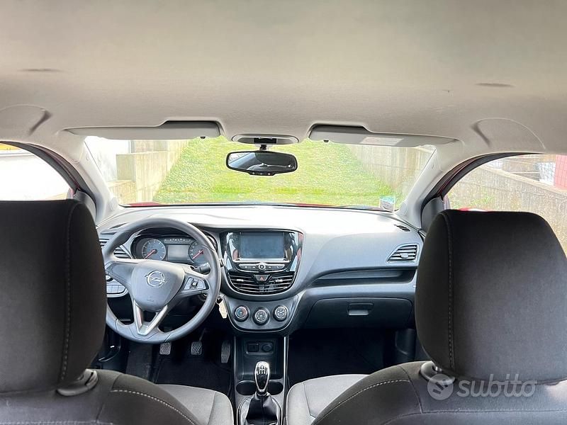 Usata Opel Karl Rocks 75 CV (55 kW) 2018 Rosso Utilitaria