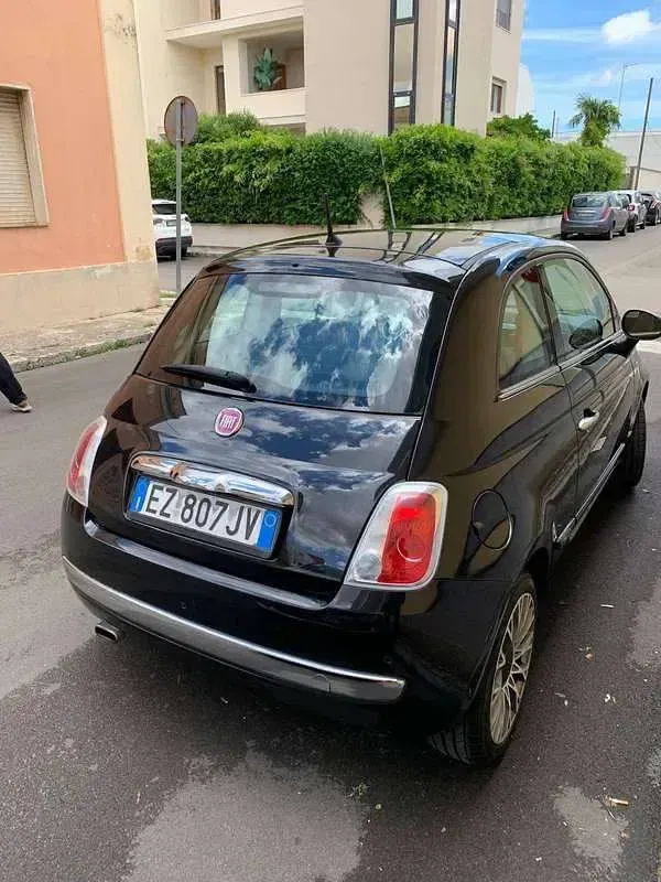 Usata Fiat 500 Lounge 95 CV (69 kW) 2015 Nero Utilitaria
