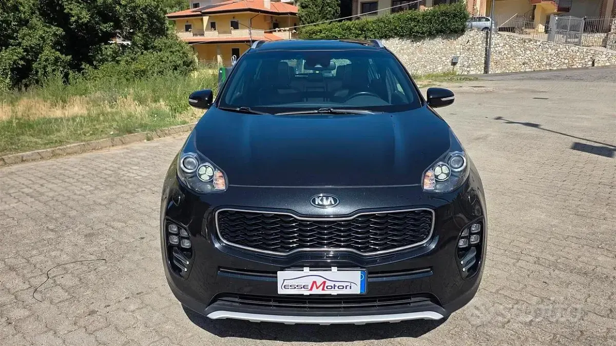 Usata Kia Sportage GT-Line 185 CV (136 kW) 2016 Nero SUV