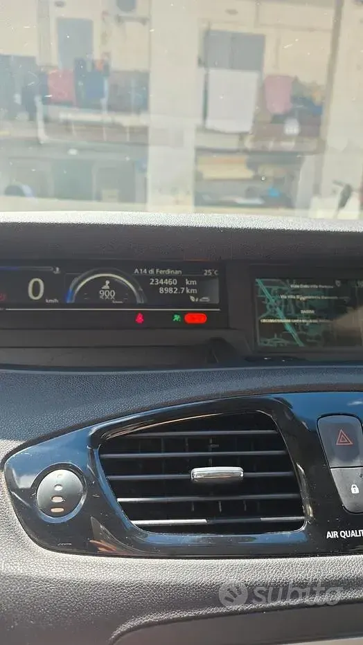 Usata Renault Scénic III 2013 Nero Berlina