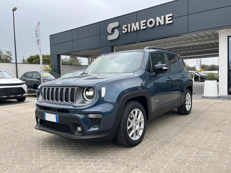 Usata Jeep Renegade Limited 131 CV (96 kW) 2023 Blu SUV