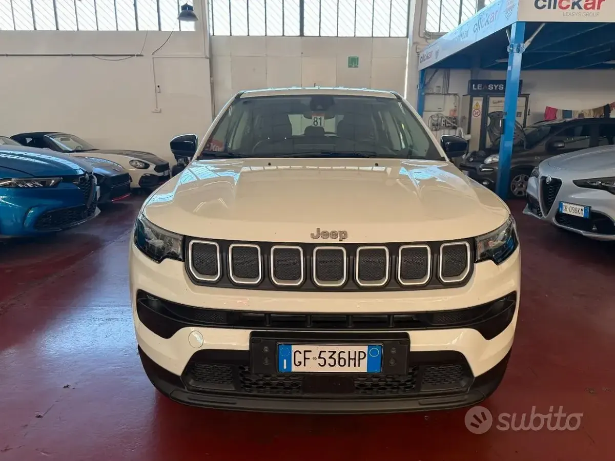 Usata Jeep Compass 131 CV (96 kW) 2021 Bianco SUV