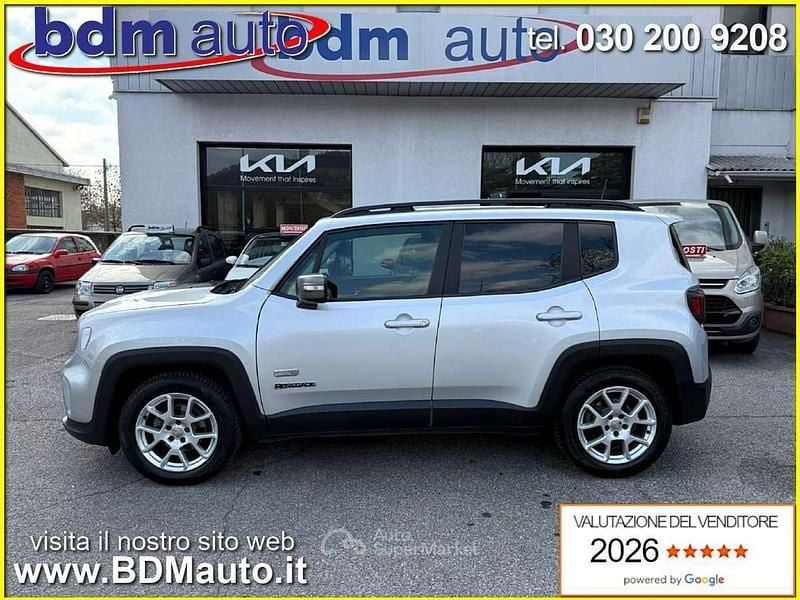 Usata Jeep Renegade Limited 120 CV (88 kW) 2019 Argento SUV