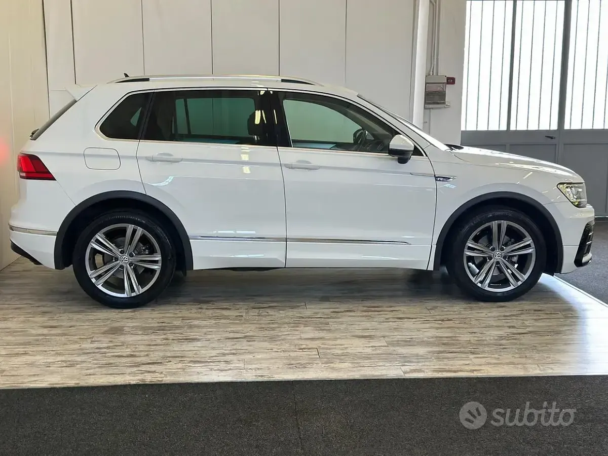 Usata VW Tiguan Sport 150 CV (110 kW) 2019 Bianco SUV