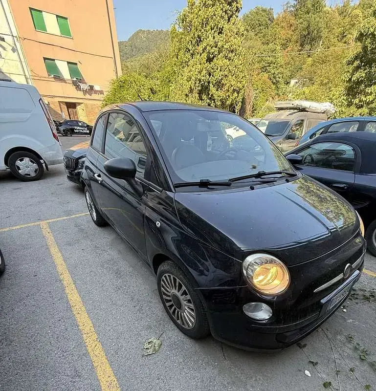 Usata Fiat 500 Pop 69 CV (50 kW) 2009 Nero Cabrio